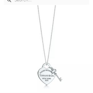 Tiffany & Co. necklace.